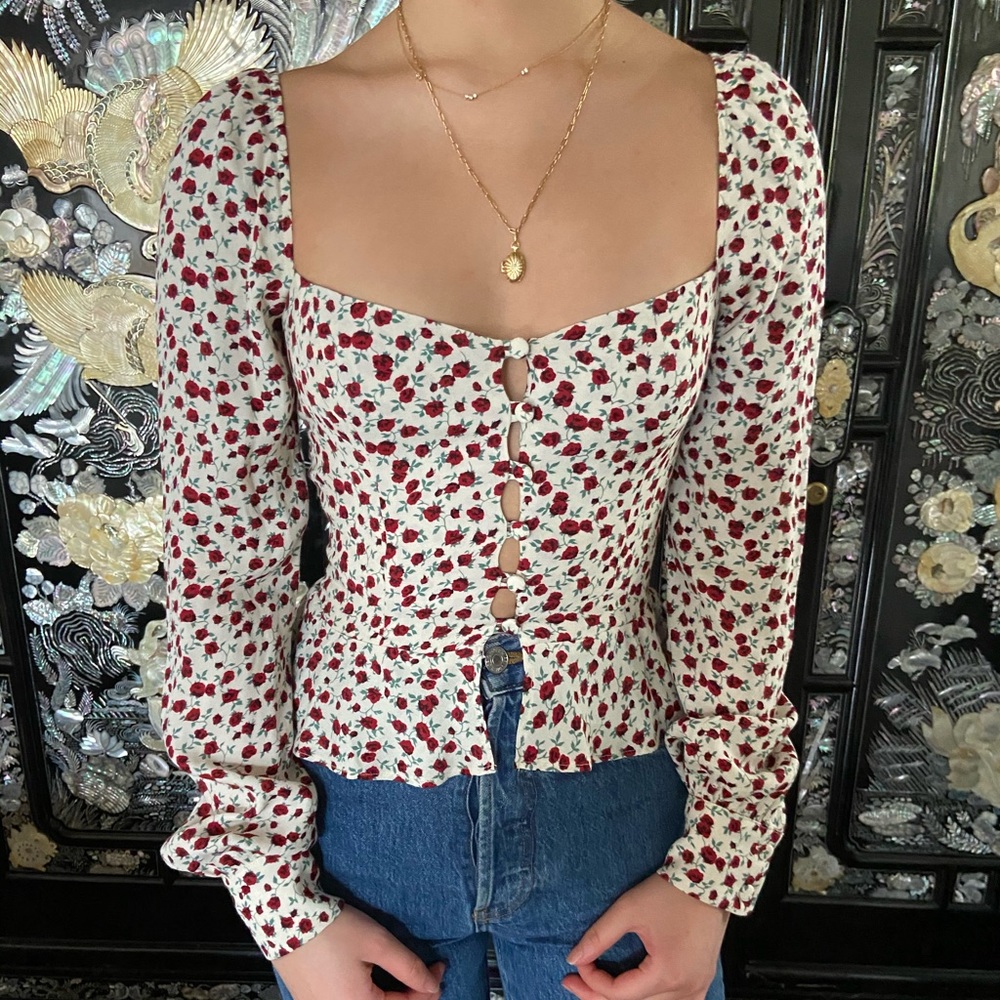 Reformation Mimi top